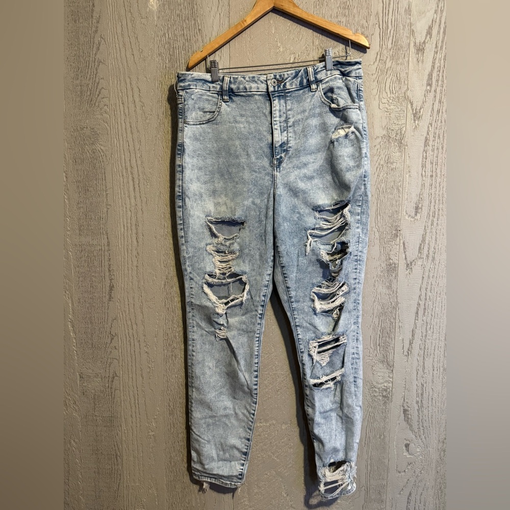American eagle super hi rise curvy jegging